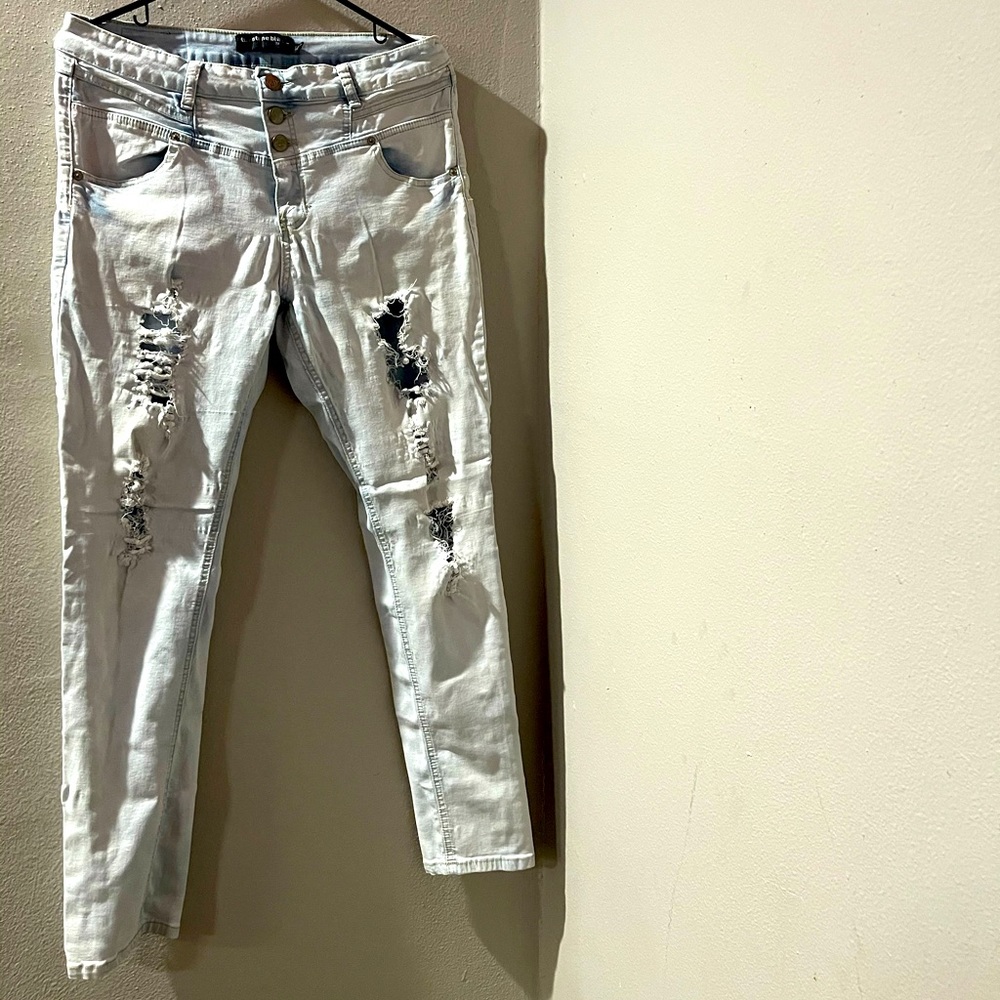 Forever 21 Ripped Jeans